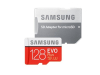 128GB MicroSD (Class 10) UHS-I (U3)+SD adapter, Samsung EVO Plus