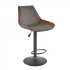 Scaun de bar SB-39~Black-Brown