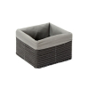 Coş 260x260x170 mm, gri