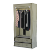 Dulap pentru haine cu cuier şi 4 sertare, 880х450х1800 mm