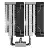 AC Deepcool "AK620" (≤28 dB, 500-1850RPM, 68.99 CFM, 2x120mm, 260W, 6/6mm, 1456g.)