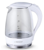 Kettle Esperanza SALTO ANGEL EKK011W  Glass White with LED light