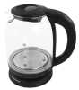 Kettle ESPERANZA LOIRE EKK027  Glass Black with LED light and temperature controller