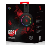 Gaming Headset Bloody G521, 50mm drivers, Neodymium magnet,  20-20kHz, 16 Ohm, 105db, v7.1, NC, 7-Co
