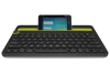 Wireless Keyboard Logitech K480 Multi-Device, Compact, F-keys, Cradle, Spill-resistant, 5M, 2xAAA, B