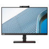 23.8" Lenovo ThinkVision T24v-20, Black (IPS 1920x1080, 4ms, 250cd, HDMI+DP+VGA, WebCam, USB-Hub)