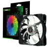 PC Case Fan GAMEMAX FN-12Rainbow-M, 120mm, ARGB, 15 LED, 24dB, 53 CFM, 1100RPM, Hydro Bearing, Black