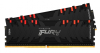 16GB DDR4-4600MHz  Kingston FURY Renegade RGB (Kit of 2x8GB) (KF446C19RBAK2/16), CL19, 1.5V, Black