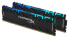 16GB DDR4-4266MHz  Kingston HyperX Predator RGB (Kit of 2x8GB) (HX442C19PB3AK2/16), CL19, 1.4V, Blk