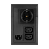 UPS Eaton 5E650iDIN 650VA/360W Line Interactive, AVR, 1*Schuko, 2*IEC-320-C13