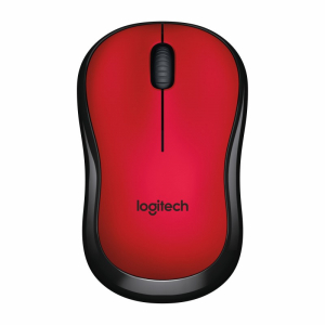 Logitech Wireless Mouse M220 Red