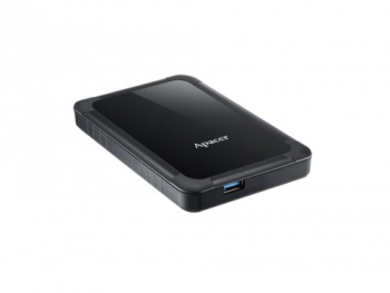 1.0TB (USB3.1) 2.5" Apacer AC532 Shockproof Portable Hard Drive, Black