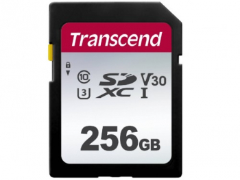 256GB SDXC Card (Class 10)  UHS-I, U3, Transcend 300S