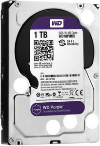 3.5" HDD 1.0TB  Western Digital WD10PURZ Caviar® Purple™