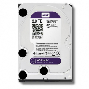 3.5" HDD 2.0TB  Western Digital WD20PURZ Caviar® Purple™