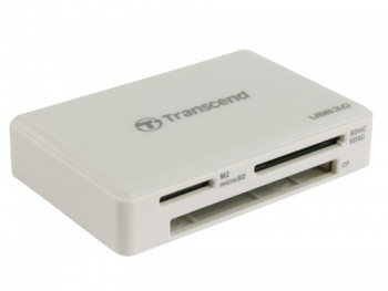 Card Reader Transcend "TS-RDF8" White, USB3.1 (All-in-1)