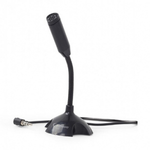 Gembird MIC-D-02 Desktop microphone with flexible gooseneck