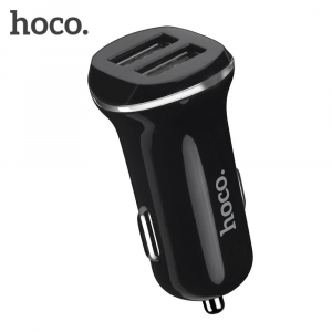 Hoco 2xUSB Car adapter, Z1, 2.1A