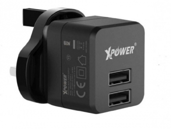 XPower travel adapter, 2.4A + Type-C Cable