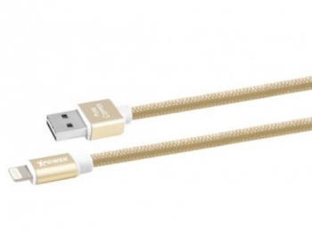 Xpower Micro cable, Nylon - Gold