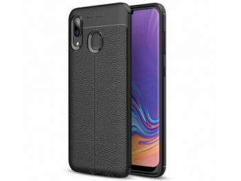 Xcover husa p/u Samsung A20, Leather - Black