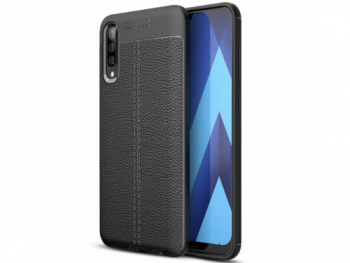 	Xcover husa p/u Samsung A70, Leather - Black