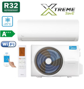 Air Conditioner Midea XTreme Save Eco AG-24N8D0-I/O, Wi-Fi Control