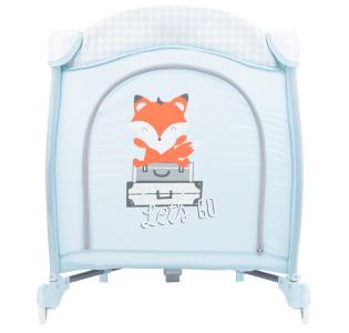 Playpen Kikka Boo Dolce Sonno Blue Fox Best Friends 2 levels
