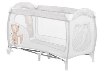 Playpen Kikka Boo Dolce Sonno Grey Best Friends 2 levels