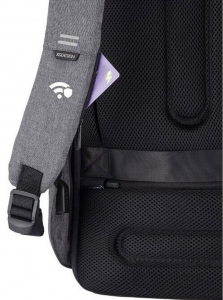 Backpack Bobby Hero Regular, anti-theft, P705.292 for Laptop 15.6" & City Bags, Grey