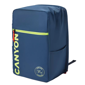 Backpack Canyon CSZ-02, for Laptop 15,6", For low-cost airlines, 20L, Anti-theft hidden zipper, Navy