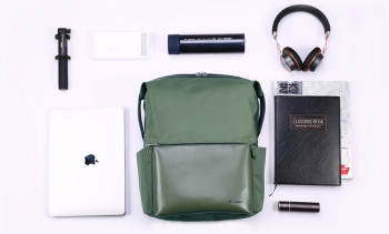 Backpack Remax Double 566, for Laptop 15,6" & City Bags, Green