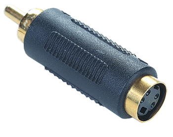 Gembird CCV-521 S-Video->cinch adaptor (S-Video jack to RCA plug)