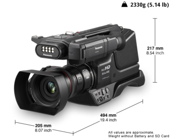 Camcorder Panasonic HC-MDH3E