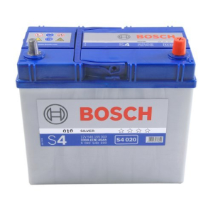 Аккумулятор BOSCH 45AH 330A(EN) клемы 0 (238x129x227) S4 020 КЛЕМА ТОНКАЯ