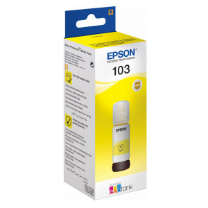 Ink  Epson C13T00S44A, 103 EcoTank Yellow ink bottle