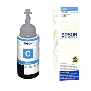 Ink  Epson C13T66424A cyan bottle 70ml