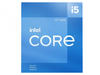 CPU Intel Core i5-12400F 2.5-4.4GHz (6P+0E/12T,18MB, S1700, 10nm, No Integ.Graphics, 65W) Box