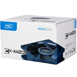 AC Deepcool AMx & FMx "CK-AM209"  (28 dBA, 2500RPM, 32.4CFM, 80mm, 65W, 224g.)