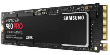  500GB SSD PCIe 4.0 x4 NVMe 1.3c M.2 Type 2280 Samsung 980 PRO MZ-V8P500BW