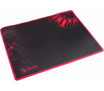 Gaming Mouse Pad Bloody B-081S, 350 x 280 x 2mm, Cloth/Rubber, Anti-fray stitching, Black/Red