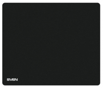 Gaming Mouse Pad SVEN GS2M, 320 x 270 x 3mm, Fabric surface for Speed, Rubberized base, Black