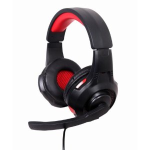  Gaming Headset GMB GHS-U-5.1-01, 40mm driver, 20-20k0Hz, 32 Ohm, 103 db,Virtual 5.1, USB, Black/Red