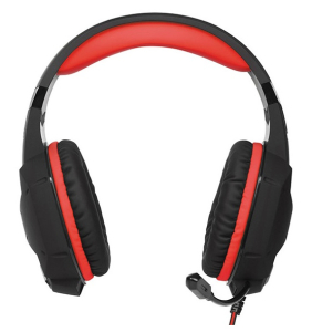 Gaming Headset SVEN AP-G988MV, 50mm drivers, 20-20000Hz, 32 Ohm, 108dB, 300g., 3.5mm, Black/Red