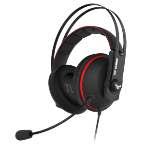 Gaming Headset Asus TUF Gaming H7 Core, 53mm driver, 32 Ohm, 20-20000Hz, 3.5mm, Black/Red
