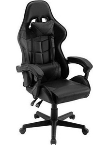 Gaming Chair Havit GC933, Headrest & Lumbar cushion, Handrails, 139 degrees, Black