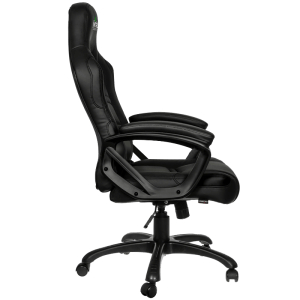 Gaming Chair Gamemax GCR07, Maximum load 125 kg, Rocking mechanism, Black