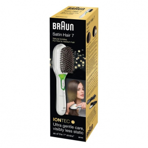 Hair Straightening Brush Braun BR750