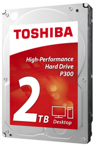 3.5" HDD  2.0TB-SATA -  64MB   Toshiba "Performance P300 (HDWD120UZSVA)"