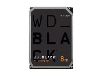 3.5" HDD  8.0TB-SATA-128MB Western Digital "Black (WD8002FZWX)", Gaming, CMR